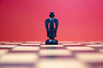 roi noir échecs