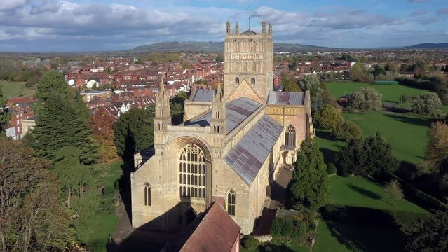 Tewkesbury Abbey (Abbey Church of St. Mary the Virgin), Tewkesbury, Gloucestershire, England, United Kingdom, Europe