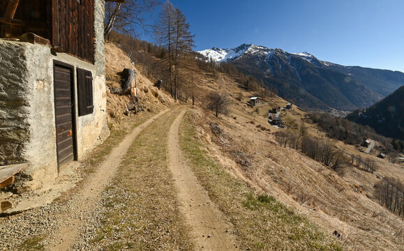 Beautiful view of Stelvio national park