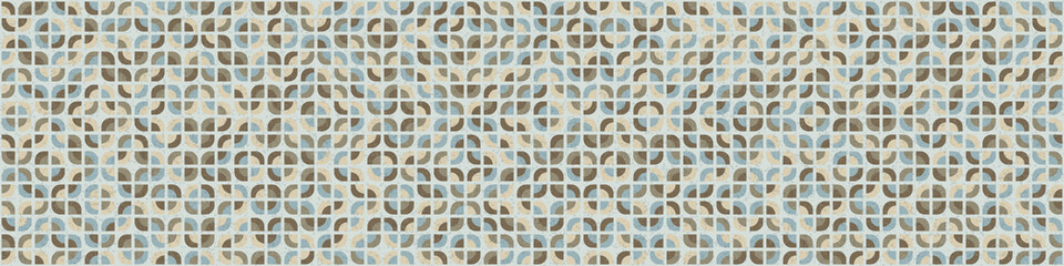 Fototapeta premium Abstract Geometric Pattern generative computational art illustration