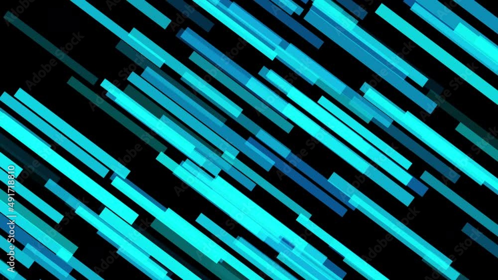 Poster blue overlap lines. computer generated 3d render