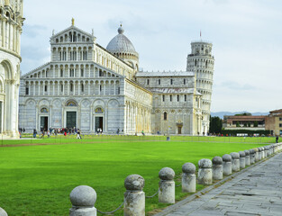 Pisa, Italy. Piazza del Duomo. No ads or branding.
