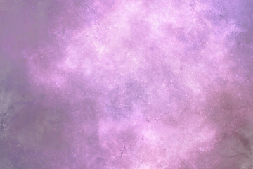 Cosmic abstract blue background imitating coloured dust, splashes of paint