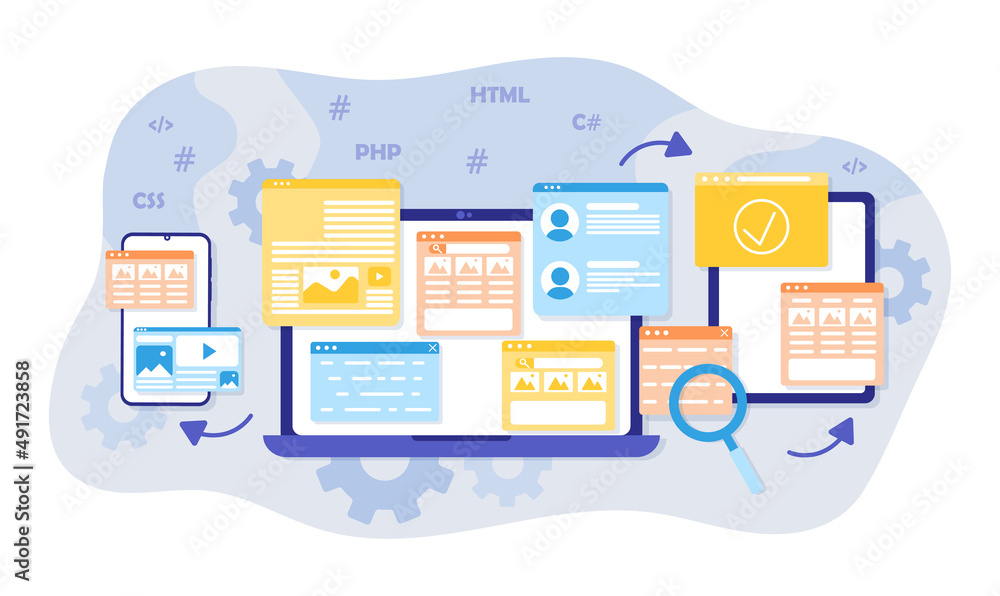 Poster website page development. interface and design for website, programmers and designers, freelancers. 