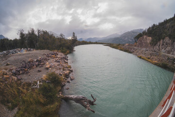 Lago sur de chile gran angular 