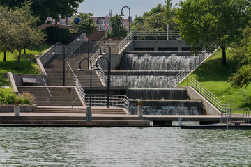 heartland of america park omaha  - obrazy, fototapety, plakaty