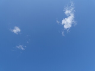 青い空と白い雲