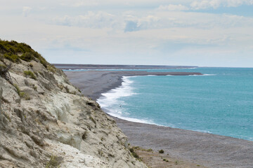 Elephant seals on Caleta Valdes beach, Patagonia, Argentina