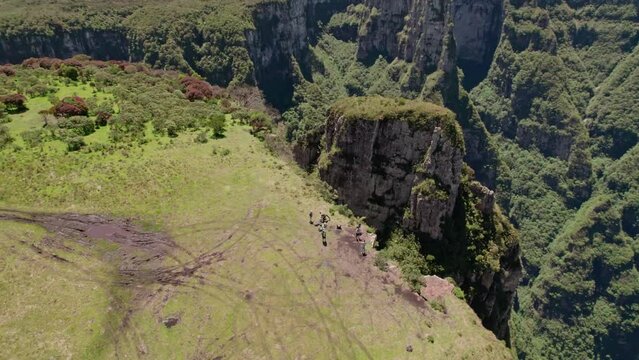 Imagens a&eacute;reas Canion do Funil - Bom Jardim da Serra - Santa Catarina