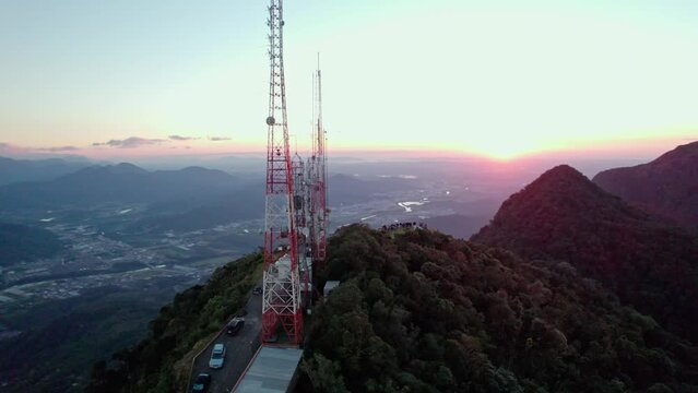 Drone Morro das Antenas e Pico Jaragu&aacute; 