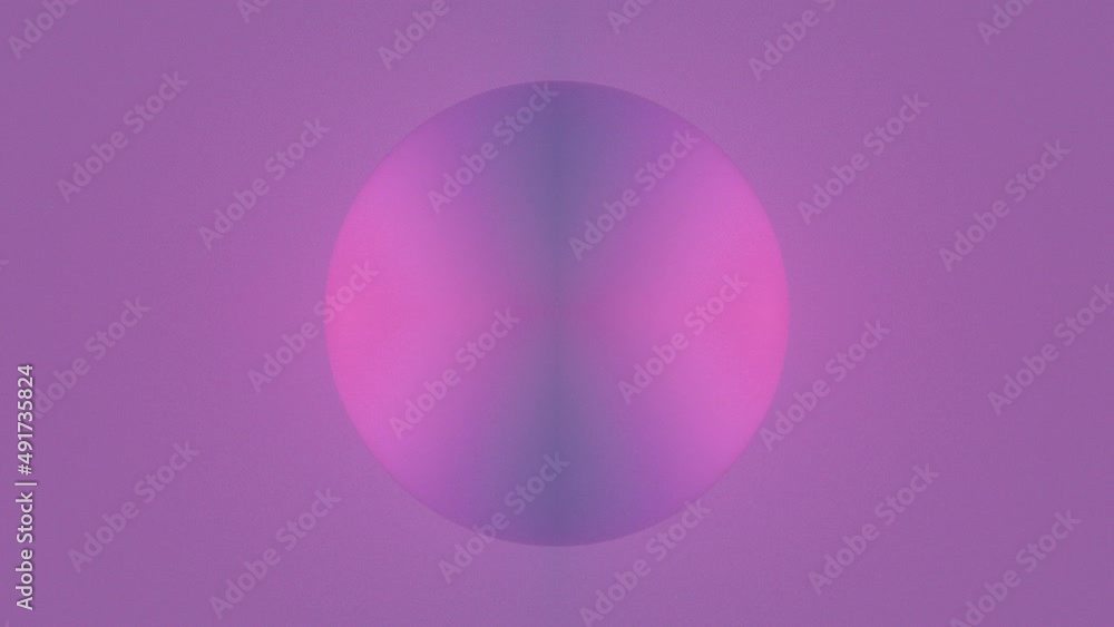 Poster bright ball with colorful 3d render gradient floating on surface. creative minimalism with simple ge