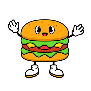 Burger Cartoon Images – Browse 59,053 Stock Photos, Vectors, and Video |  Adobe Stock