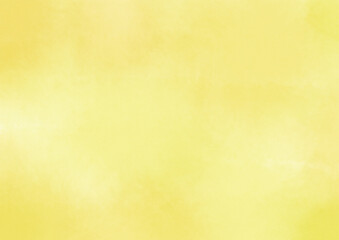 黄色の水彩滲み壁紙