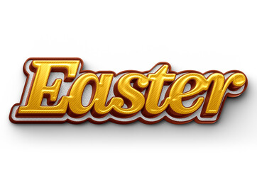 3D easter logo