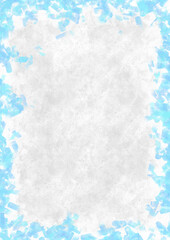 氷イメージの枠