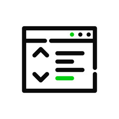 Text alignment type tool. Pixel perfect, editable stroke icon