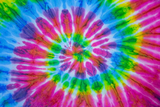 rainbow spiral tie dye colorful background