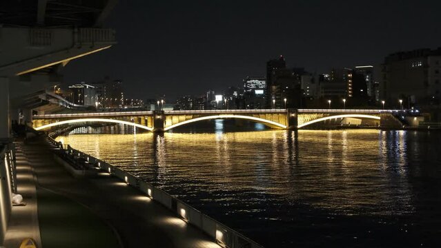 蔵前橋　夜景

