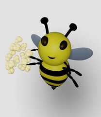 Pop corn and Bee