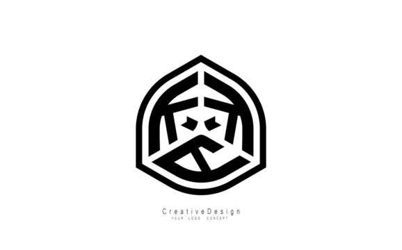 KKA letter logo design template vector