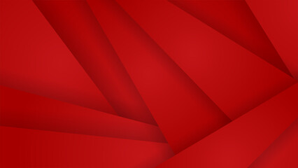 Fototapeta premium Modern red abstract background paper shine and layer element vector for presentation design. Suit for business, corporate, institution, party, festive, seminar, and talks.
