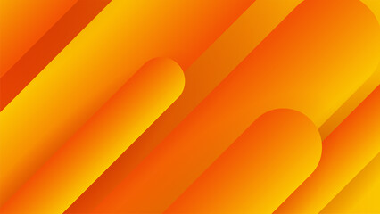 Modern orange yellow abstract background paper shine and layer element vector for presentation design. Suit for business, corporate, institution, party, festive, seminar, and talks.