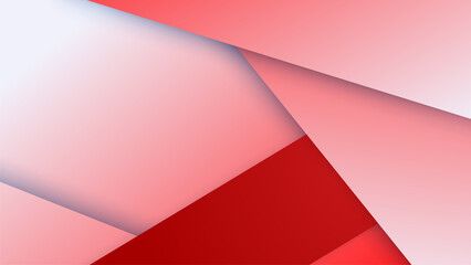 Modern red abstract background paper shine and layer element vector for presentation design. Suit for business, corporate, institution, party, festive, seminar, and talks.
