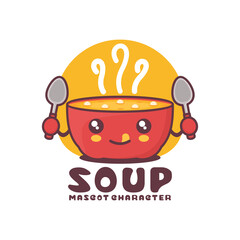 vector soups cartoon illustration, suitable for, logos, prints, stickers, etc
