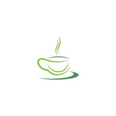 Tea logo icon design illustration template