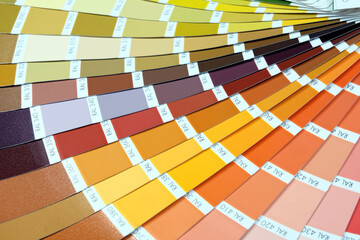 color chart for paints