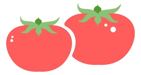 Ripe tomatoes, vegan and vegetarian meal food