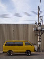 truck on the street
