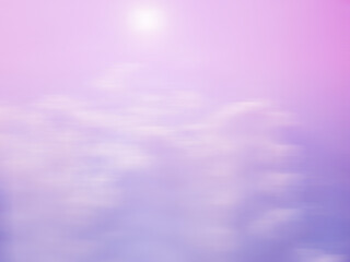 motion blur background Pink and purple sky with the sun shining.