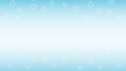 背景　幾何学　立方体　青　ブルー　ビジネス　医療