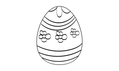  Easter egg design for print or use as poster, card, flyer or T Shirt