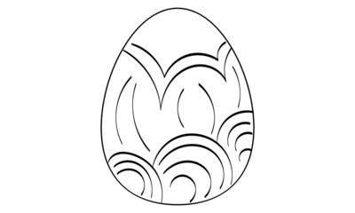  Easter egg design for print or use as poster, card, flyer or T Shirt