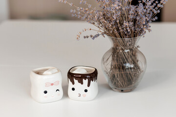 mugs for marshmallows, cute mugs, mugs