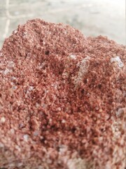 close up of stone