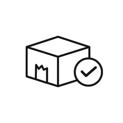 Send order package icon design vector illustration