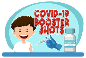 Booster shorts covid 19 vaccine logo