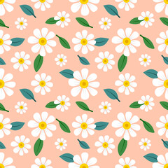 seamless pattern with flowers