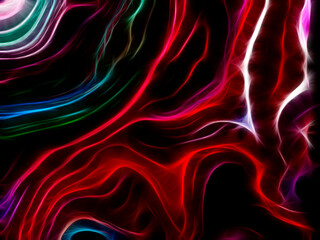 Multicolor abstract background with abstract smooth lines.