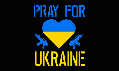 pray for Ukraine T-shirt Design
