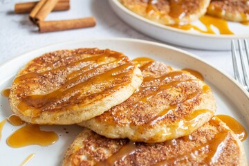 churros pancakes