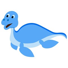 Cartoon dinosaurs. Baby dino prehistoric animals.