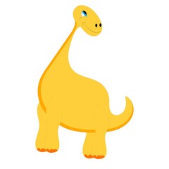 Cartoon dinosaurs. Baby dino prehistoric animals.