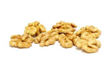 Walnuts isolated on white