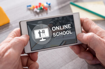 Concept of online school