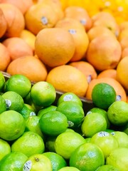 oranges and limes