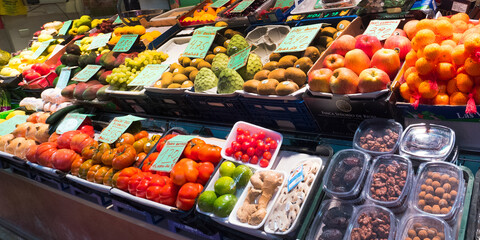 Fresh Fruits at Central Food Market